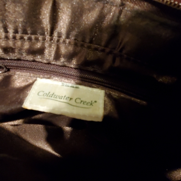 Coldwater Creek Ivory And Tan Shoulderbag - Picture 4 of 8